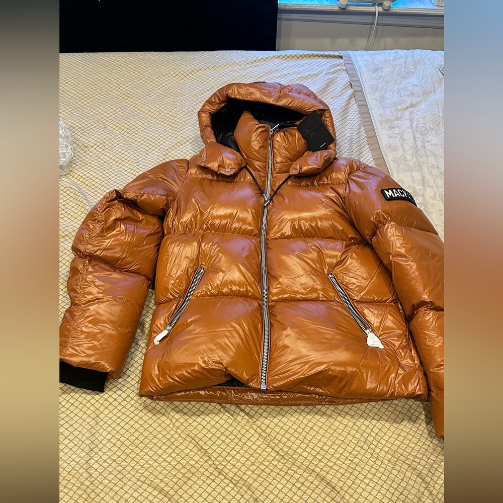 Mackage Kent-Z Lustrous Down Jacket With Hood